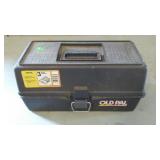 Fishing Tackle Box With Full Of Lures And Tackele