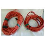 Set Of 2 Air Hoses / Extension Cord Approx 30