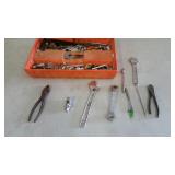 Small Tool Lot With Tray