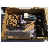 Lot Including Sanding Paper,  Drills