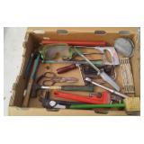 Various Tools Including Wooden Hammer