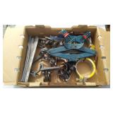 Various Accessories Including Blue Jack