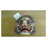 2 Brazil Masks & Bird Decor Hook