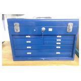 Metal Toolbox With Contents