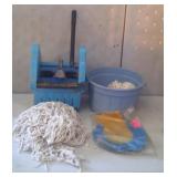 Mop Ringer, Bucket, Mop Heads, Car Shamy