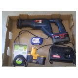 Skill Saw And Tape Measure