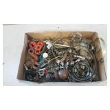 Box Of Various Strapping Hooks Etc