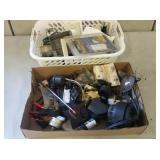 2 Boxes Of Various Electrical Maintenence Parts