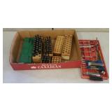 Set Of Screwdrivers , Bits And Engraving Punches