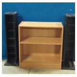 Wood Cabinet And Cd Holders