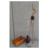 Shoe Shine Stand, Decorative Bottle, Decorative