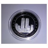 Coloured United We Stand 911 Commemorative Coin