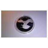 Silver Plate 2013 Owl Commemorative Coin