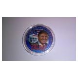 Donald Trump Colour Commemorative Coin