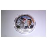 Ronald Reagan Colour Commemorative Coin