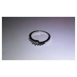 Womens White Silver Filled Engagement Wedding