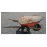 Metal Wheel Barrel