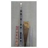 Ax, Set Of Levels Saw, Square,