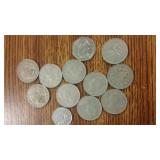 Various Vintage English Coins