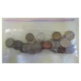 Various Vintage English Coins