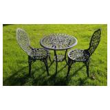 Black Outdoor Patio Table And Chairs