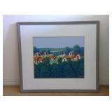 Coffee Plantation Picture  Signed Mitak 1780