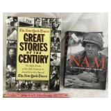 Two Hardcover Books: NYT Book & Vietnam Book