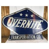Large Vintage Overnite Transportation Co. Sign
