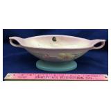 Vintage Hull Pottery Magnolia Console Bowl