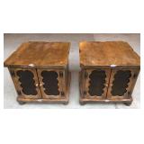 Pair of Old End Tables