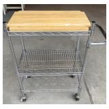 Stainless Steel Rolling Kitchen Rack