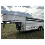 2017 Featherlite Stock Trailer