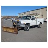 Dodge Ram Snow Plow Truck