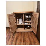 Storage Cabinet & Contents