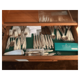 Contents of Drawer: Silver Flatware