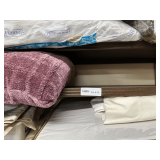 Shelf & Contents: Blankets, Pillows, & More