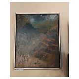 Framed Textured Painting