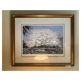 Framed & Matted Print called 'The Centerarian' by Ed Starnes, Numbered 40/500. Under the name is Huntsville/Madison County/Botanical Garden/ Huntsville, Alabama