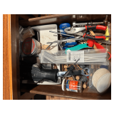 Contents of Drawer: Craftsman Plyers, Metal Straws & More