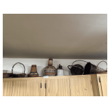 Baskets & More on Top of Cabinet