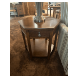 Vintage Hexagonal Side Table