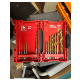 Partial Set of Milwaukee Drill Bits