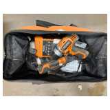 Ridgid 12 Volt Lithium Ion Cordless Drill/Driver & Impact Driver Combo Kit