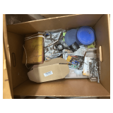 Contents of Box Consisting of Screws, Hooks & More