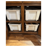 Contents of Cabinet: Baskets & Contents