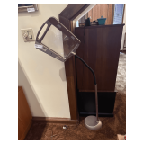 LED Lighted Floor Magnifier Lamp