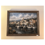 Framed Landscape Painting
