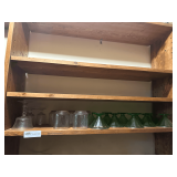 Contents of Cabinet Featuring Glasses & More