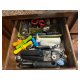 Contents of Drawer: Potato Peeler, Can Opener & More