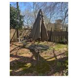 Patio Table with Umbrella